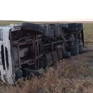 kuluda tanker devrildi surucu yarali CynA1Hhm