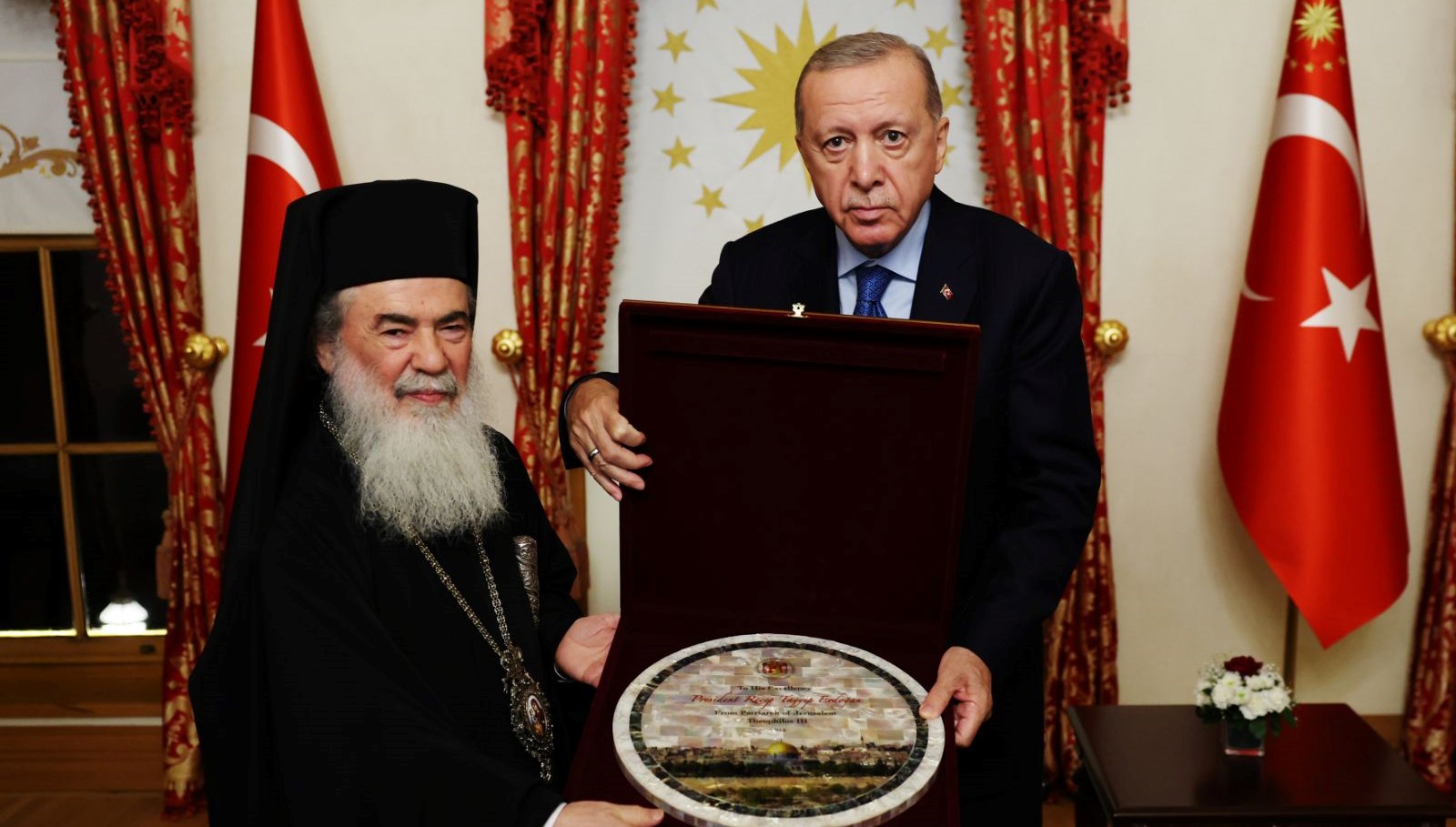 erdogan kudus rum ortodoks patrigi giannopoulosu kabul etti ypYW92RL