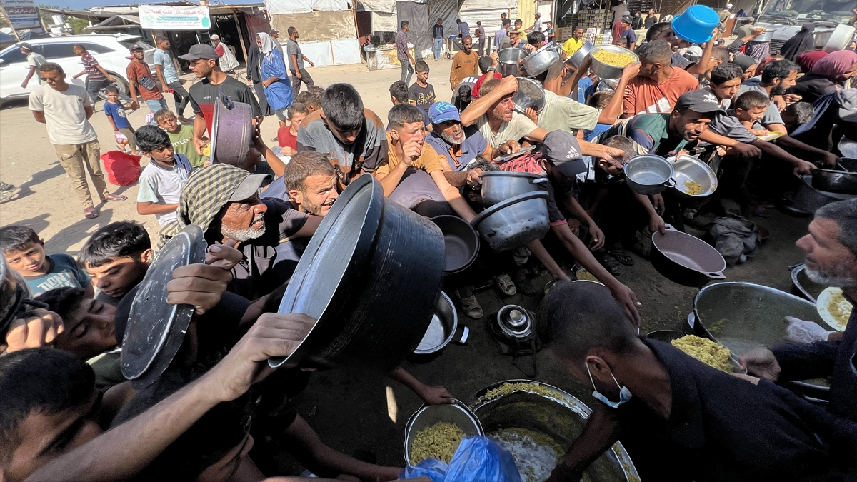 kitlik yasanan gazzede acliktan olenlerin sayisi 460a yukseldi lMVZdXgz