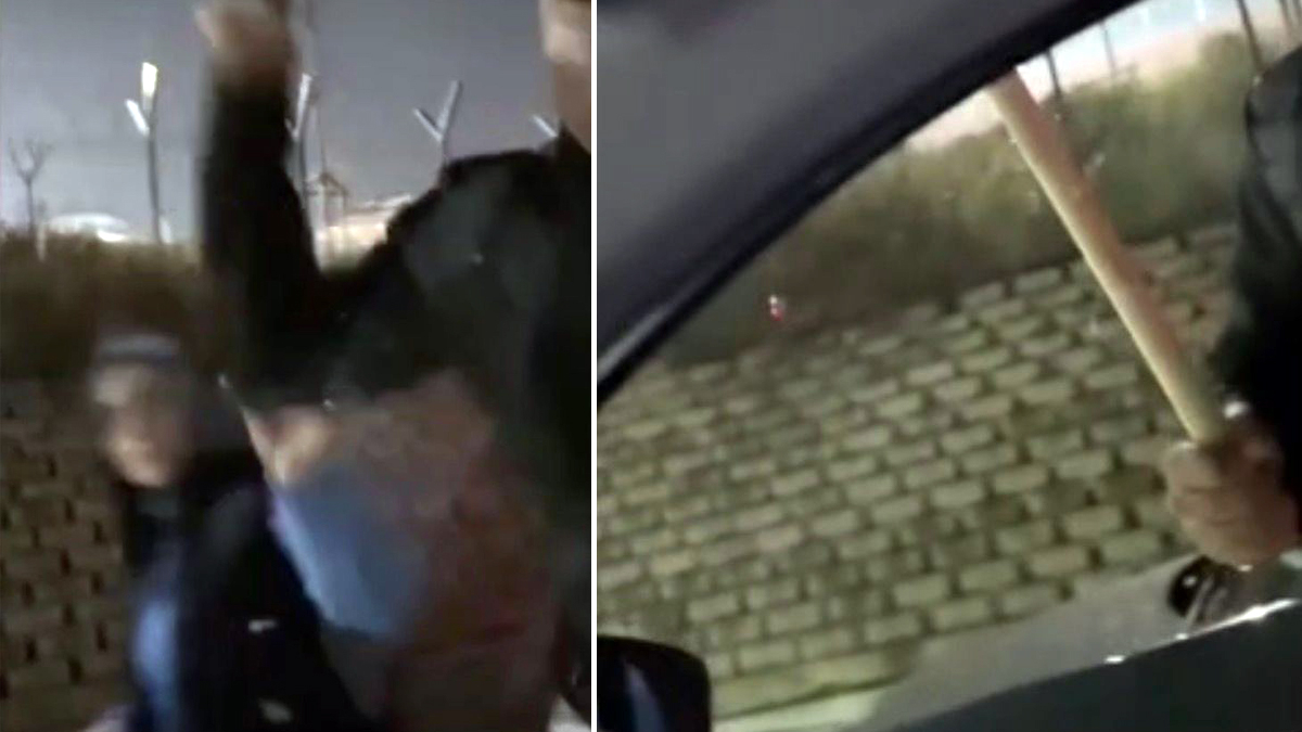 istanbulda korna yuzunden cikan tartismada bir surucu diger aracin camlarina sopayla saldirdi rRySzY4G.jpg